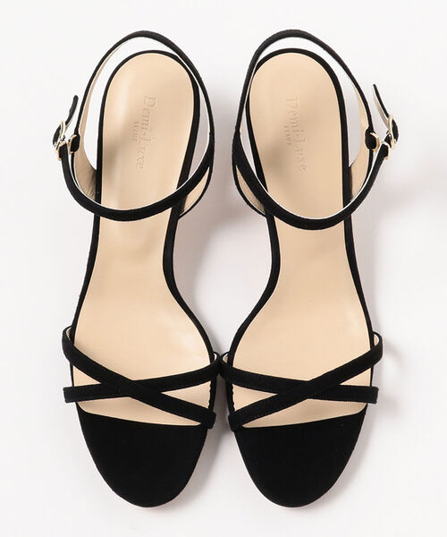 Demi-LuxeBEAMS/クロスストラップサンダル