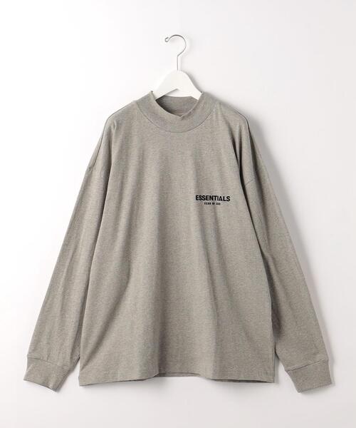 FOG ESSENTIALS(エフオージーエッセンシャルズ)の「<FEAR OF GOD ESSENTIALS> LONG SLEEVE TEE3/カットソー(Tシャツ/カットソー・メンズ・ライトグレー/グレー/ブラック・M/L/S)」の1枚目の写真