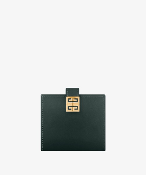 Small 4G wallet in Box leather