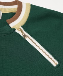 美品】クルニ23SSSide Belt Line Knitグリーン1