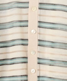 MACPHEE（マカフィー）の「シアーヤーンボーダー ビルドネック