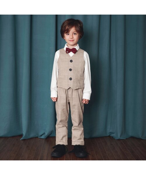 BREEZE（ブリーズ）の「レギュラーカラーシャツ（シャツ/ブラウス・キッズ・オフホワイト/ブルー/ブラック・120/100/90/130/110）」の7枚目の写真