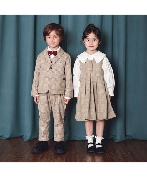 BREEZE（ブリーズ）の「レギュラーカラーシャツ（シャツ/ブラウス・キッズ・オフホワイト/ブルー/ブラック・120/100/90/130/110）」の9枚目の写真