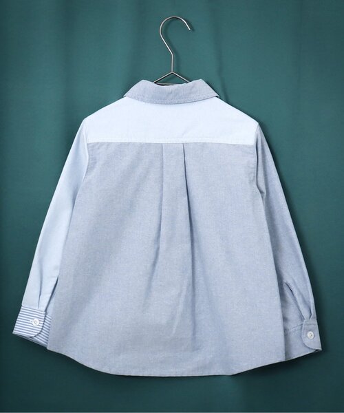 BREEZE（ブリーズ）の「レギュラーカラーシャツ（シャツ/ブラウス・キッズ・オフホワイト/ブルー/ブラック・120/100/90/130/110）」の11枚目の写真
