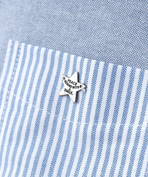 BREEZE（ブリーズ）の「レギュラーカラーシャツ（シャツ/ブラウス・キッズ・オフホワイト/ブルー/ブラック・120/100/90/130/110）」の14枚目の写真