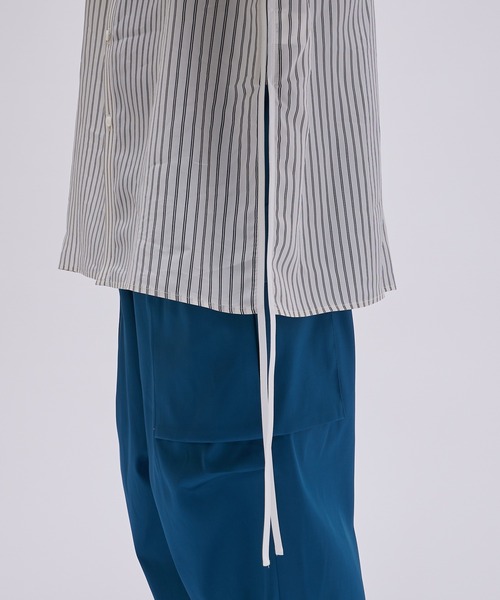 Lui's（ルイス）の「ストライプコードシャツ（シャツ/ブラウス・メンズ・ホワイト/ブルー・FREE）」の15枚目の写真