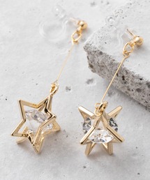 gargle（ガーグル）の「星型フレームイヤリングstar flame Ⅱ（イヤリング）」