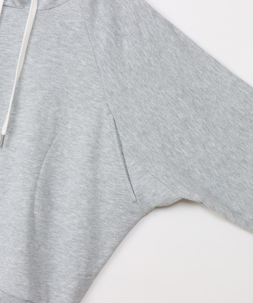 Champion(チャンピオン)の「【Champion/チャンピオン】レディース スポーツ テックウィーブ テリー フーデッドスウェットシャツ(パーカー・レディース・グレー/ブラック・LARGE/MEDIUM)」の21枚目の写真