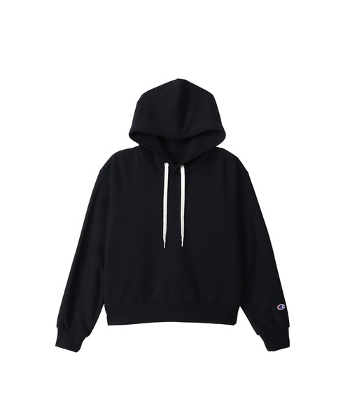 Champion(チャンピオン)の「【Champion/チャンピオン】レディース スポーツ テックウィーブ テリー フーデッドスウェットシャツ(パーカー・レディース・グレー/ブラック・LARGE/MEDIUM)」の6枚目の写真
