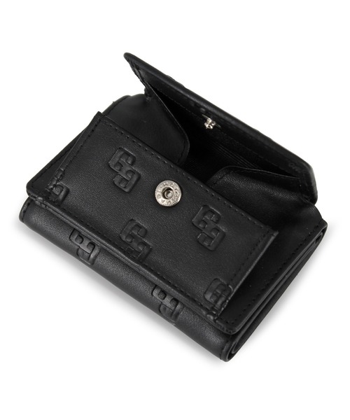 GYDA（ジェイダ）の「【WEB限定商品】GYDA (ジェイダ)GGエンボス コンパクトミニ財布 マイクロ財布　GY-W107（財布・レディース・ブラック/ホワイト・FREE）」の7枚目の写真