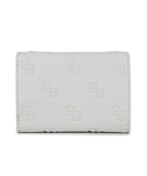 GYDA（ジェイダ）の「【WEB限定商品】GYDA (ジェイダ)GGエンボス コンパクトミニ財布 マイクロ財布　GY-W107（財布・レディース・ブラック/ホワイト・FREE）」の10枚目の写真