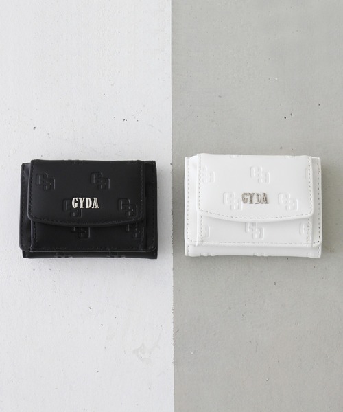 GYDA（ジェイダ）の「【WEB限定商品】GYDA (ジェイダ)GGエンボス コンパクトミニ財布 マイクロ財布　GY-W107（財布・レディース・ブラック/ホワイト・FREE）」の16枚目の写真