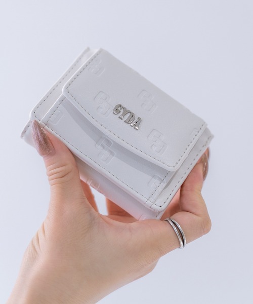 GYDA（ジェイダ）の「【WEB限定商品】GYDA (ジェイダ)GGエンボス コンパクトミニ財布 マイクロ財布　GY-W107（財布・レディース・ブラック/ホワイト・FREE）」の20枚目の写真