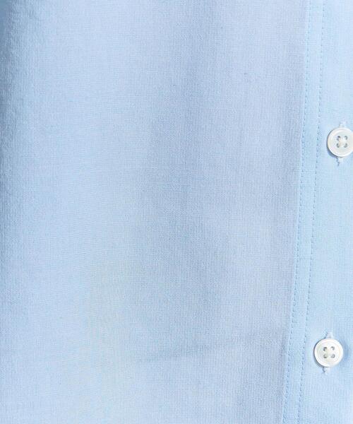 BEAUTY&YOUTH UNITED ARROWS(ビューティーアンドユースユナイテッドアローズ)の「バックタック ドルマンスリーブシャツ -ウォッシャブル-(シャツ/ブラウス・レディース・ダークグレー/ナチュラル/ライトブルー・FREE)」の17枚目の写真