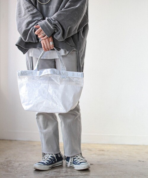 B:MING by BEAMS（ビーミングバイビームス）の「マルチレジャー バッグ S（トートバッグ・レディース・ベージュ/グリーン/ホワイト/その他/ブルー・ONE SIZE）」の6枚目の写真