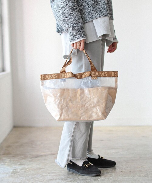 B:MING by BEAMS（ビーミングバイビームス）の「マルチレジャー バッグ S（トートバッグ・レディース・ベージュ/グリーン/ホワイト/その他/ブルー・ONE SIZE）」の11枚目の写真