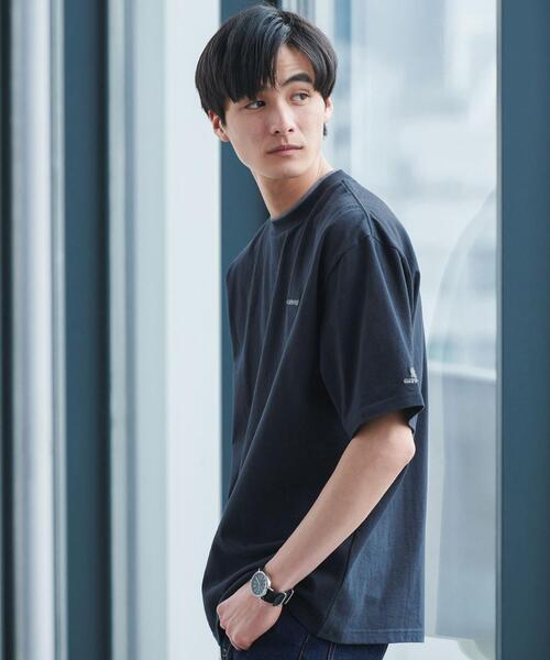 Gramicci（グラミチ）の「【別注】＜GRAMICCI ＞ レイヤード風 Tシャツ カットソー（Tシャツ/カットソー・メンズ・ライトグレー/ネイビー/ホワイト・XL/L/M）」の3枚目の写真