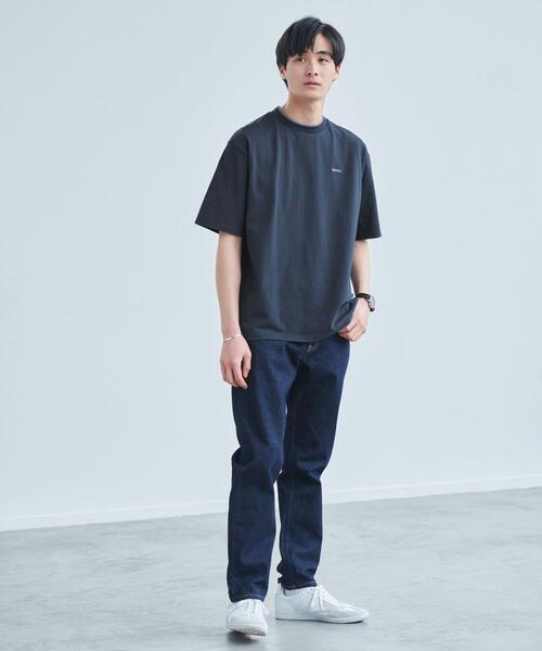 Gramicci（グラミチ）の「【別注】＜GRAMICCI ＞ レイヤード風 Tシャツ カットソー（Tシャツ/カットソー・メンズ・ライトグレー/ネイビー/ホワイト・XL/L/M）」の11枚目の写真