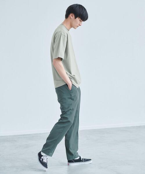 Gramicci（グラミチ）の「【別注】＜GRAMICCI ＞ レイヤード風 Tシャツ カットソー（Tシャツ/カットソー・メンズ・ライトグレー/ネイビー/ホワイト・XL/L/M）」の7枚目の写真