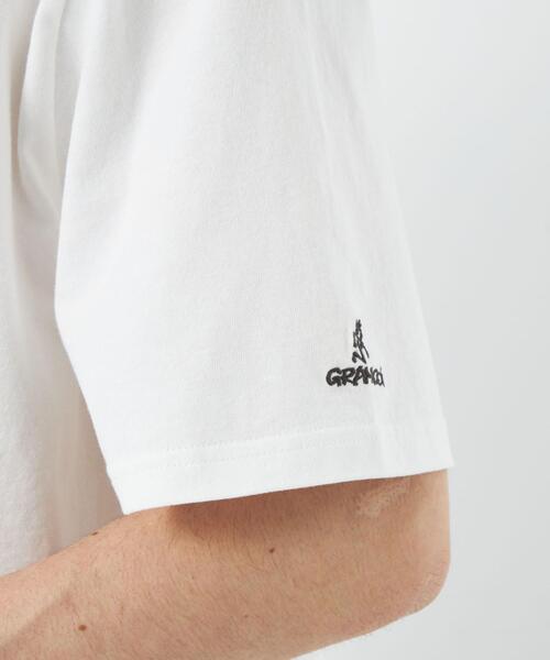 Gramicci（グラミチ）の「【別注】＜GRAMICCI ＞ レイヤード風 Tシャツ カットソー（Tシャツ/カットソー・メンズ・ライトグレー/ネイビー/ホワイト・XL/L/M）」の10枚目の写真