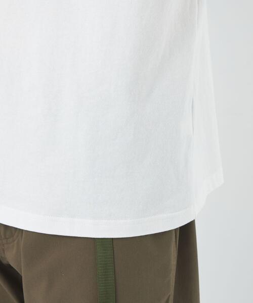 Gramicci（グラミチ）の「【別注】＜GRAMICCI ＞ レイヤード風 Tシャツ カットソー（Tシャツ/カットソー・メンズ・ライトグレー/ネイビー/ホワイト・XL/L/M）」の15枚目の写真