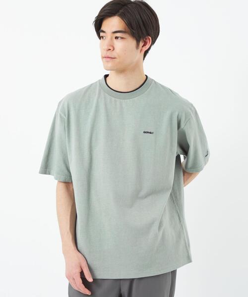 Gramicci（グラミチ）の「【別注】＜GRAMICCI ＞ レイヤード風 Tシャツ カットソー（Tシャツ/カットソー・メンズ・ライトグレー/ネイビー/ホワイト・XL/L/M）」の21枚目の写真