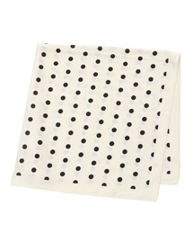 studio CLIP | ドットプリントスカーフ《オケージョンライン》(ストール/ショール)