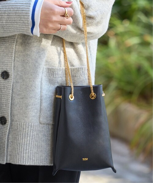 tov（トーヴ）の「《追加》【TOV/トーヴ】TOO MINI：バッグ（クラッチバッグ・レディース・ブラック・FREE）」の4枚目の写真