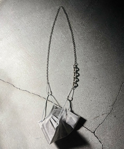 DIET BUTCHER（ダイエットブッチャー）の「DIET BUTCHER MASK cord（ネックレス・メンズ・シルバー・FREE）」の4枚目の写真