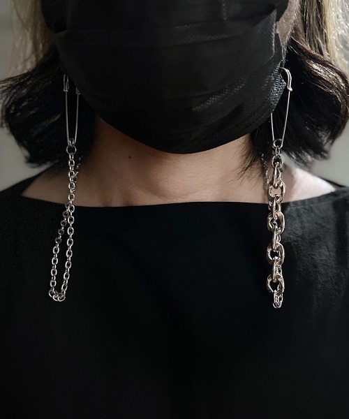 DIET BUTCHER（ダイエットブッチャー）の「DIET BUTCHER MASK cord（ネックレス・メンズ・シルバー・FREE）」の3枚目の写真