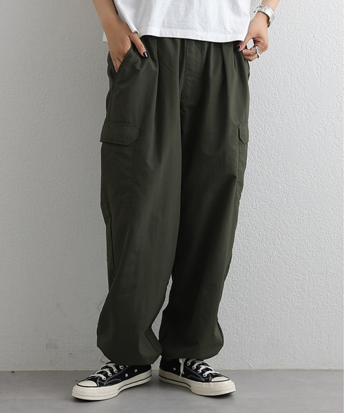 COLONY 2139（コロニートゥーワンスリーナイン）の「ワイドカーゴパンツ（カーゴパンツ・メンズ・グリーン/ホワイト/ブラック/カーキ・MEDIUM/LARGE）」の3枚目の写真