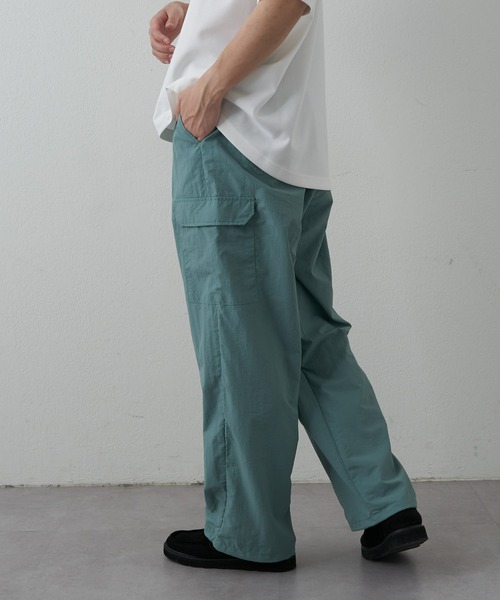 COLONY 2139（コロニートゥーワンスリーナイン）の「ワイドカーゴパンツ（カーゴパンツ・メンズ・グリーン/ホワイト/ブラック/カーキ・MEDIUM/LARGE）」の21枚目の写真