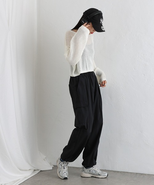 COLONY 2139（コロニートゥーワンスリーナイン）の「ワイドカーゴパンツ（カーゴパンツ・メンズ・グリーン/ホワイト/ブラック/カーキ・MEDIUM/LARGE）」の7枚目の写真