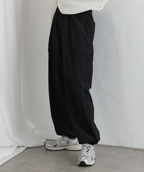 COLONY 2139（コロニートゥーワンスリーナイン）の「ワイドカーゴパンツ（カーゴパンツ・メンズ・グリーン/ホワイト/ブラック/カーキ・MEDIUM/LARGE）」の6枚目の写真
