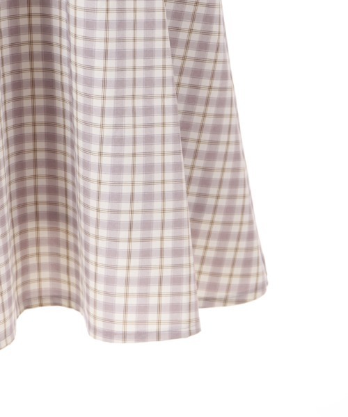 axes femme（アクシーズファム）の「チェック切替ビスチェワンピース（ワンピース・レディース・ブラック/ピンク/ラベンダー・FREE）」の10枚目の写真