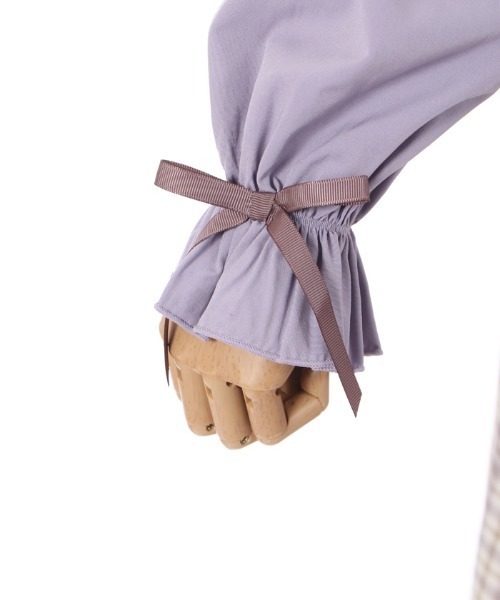 axes femme（アクシーズファム）の「チェック切替ビスチェワンピース（ワンピース・レディース・ブラック/ピンク/ラベンダー・FREE）」の14枚目の写真