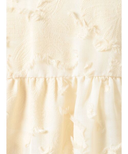 merry jenny（メリージェニー）の「fluffyシアーティアードミニワンピース（ワンピース・レディース・ブラック/アイボリー/ラベンダー・FREE）」の20枚目の写真