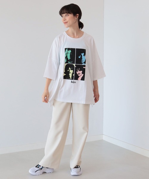 PUMA(プーマ)の「PUMA × Ray BEAMS / 別注 オーキッド サンダル(スニーカー・レディース・ベージュ/サックスブルー・23.5cm/23.0cm/24.0cm/24.5cm)」の4枚目の写真