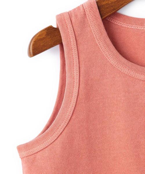 Champion（チャンピオン）の「Champion サキゾメポケット タンクトップ◆（タンクトップ・キッズ・ピンク/イエロー/ネイビー・100cm/110cm/130cm/120cm）」の7枚目の写真