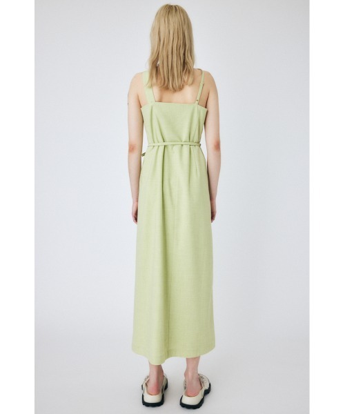 MOUSSY（マウジー）の「WRAP ジャンパースカート（ジャンパースカート・レディース・ブラック/ライトグリーン/ピンク・1/2）」の10枚目の写真