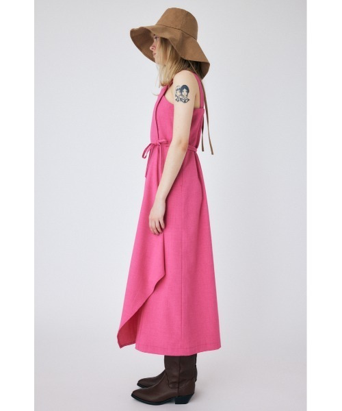 MOUSSY（マウジー）の「WRAP ジャンパースカート（ジャンパースカート・レディース・ブラック/ライトグリーン/ピンク・1/2）」の14枚目の写真