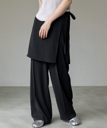 VACANCY | ラップレイヤードスラックスパンツ(スラックス)