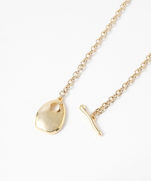 PAGEBOY（ページボーイ）の「サークルトップチェーンネックレス（ネックレス・レディース・ゴールド/シルバー・FREE）」の5枚目の写真