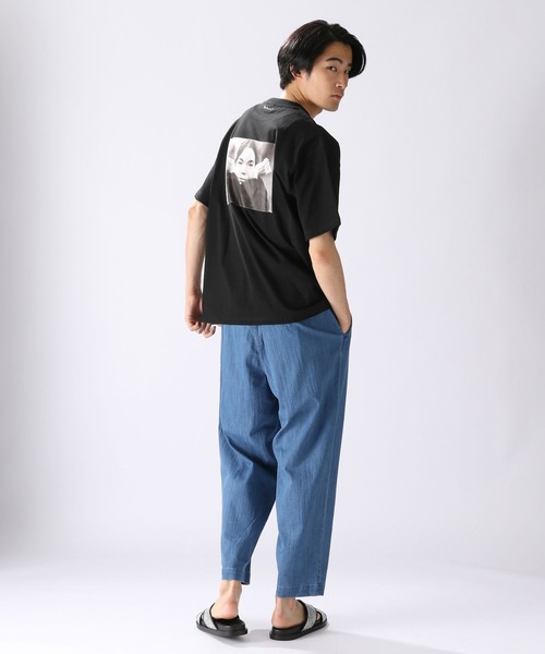 niko and...（ニコアンド）の「【ケヴィン・カミンズ(Kevin Cummins)】別注アソートフォトプリントTシャツ（Tシャツ/カットソー・メンズ・シルバーグレー/ブラック/オフホワイト・MEDIUM/LARGE）」の8枚目の写真