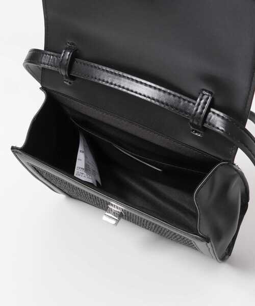 SENSE OF PLACE by URBAN RESEARCH（センスオブプレイスバイアーバンリサーチ）の「ペーパーコンビショルダーバッグ（ショルダーバッグ・メンズ・ライトベージュ/ブラック・ONE）」の9枚目の写真