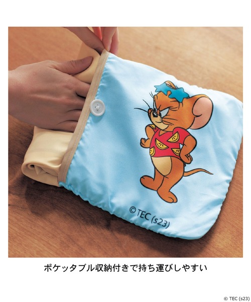 トムジェリー トムとジェリー トム トムフードブランケット フード付きブランケット