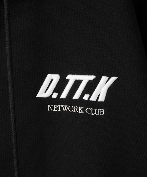TEAM ZIP HOODIE（パーカー）｜D.TT.K（ディティーティーケー