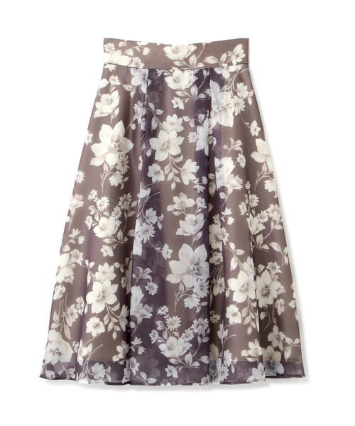 PROPORTION BODY DRESSING(プロポーションボディドレッシング)の「ニュアンスカラーシアーフラワースカート / 1213220500(スカート・レディース・ブラウン/グリーン/ダークグレー・X-SMALL/MEDIUM/SMALL)」の15枚目の写真