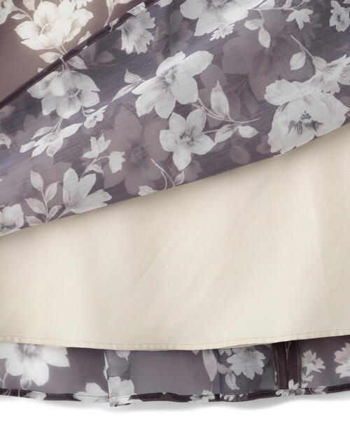 PROPORTION BODY DRESSING(プロポーションボディドレッシング)の「ニュアンスカラーシアーフラワースカート / 1213220500(スカート・レディース・ブラウン/グリーン/ダークグレー・X-SMALL/MEDIUM/SMALL)」の21枚目の写真