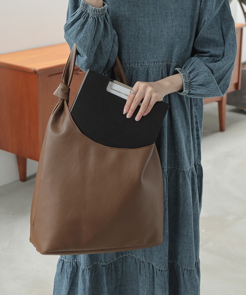 【ALDO】A4収納 編み込みハンドル 2way トートバッグ トートバッグ ワンハンドル A4 収納 ルッチ2(トートバッグ